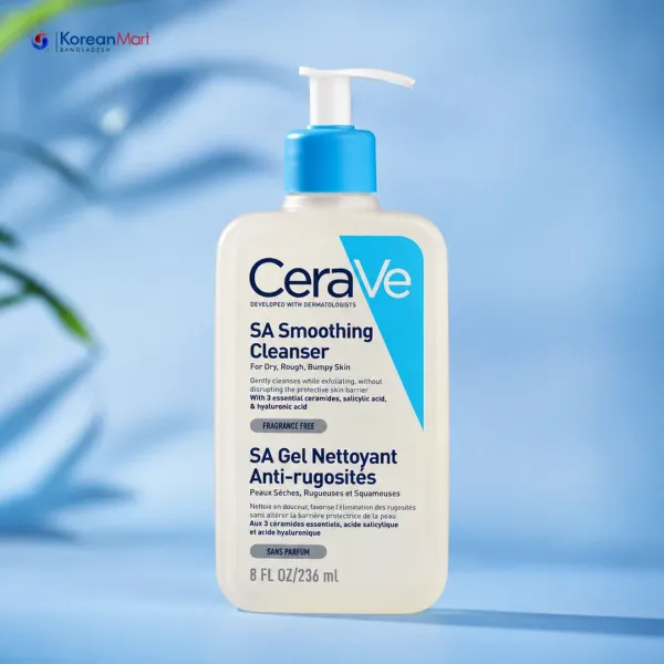 CeraVe SA Smoothing Cleanser - 236ml (France version)